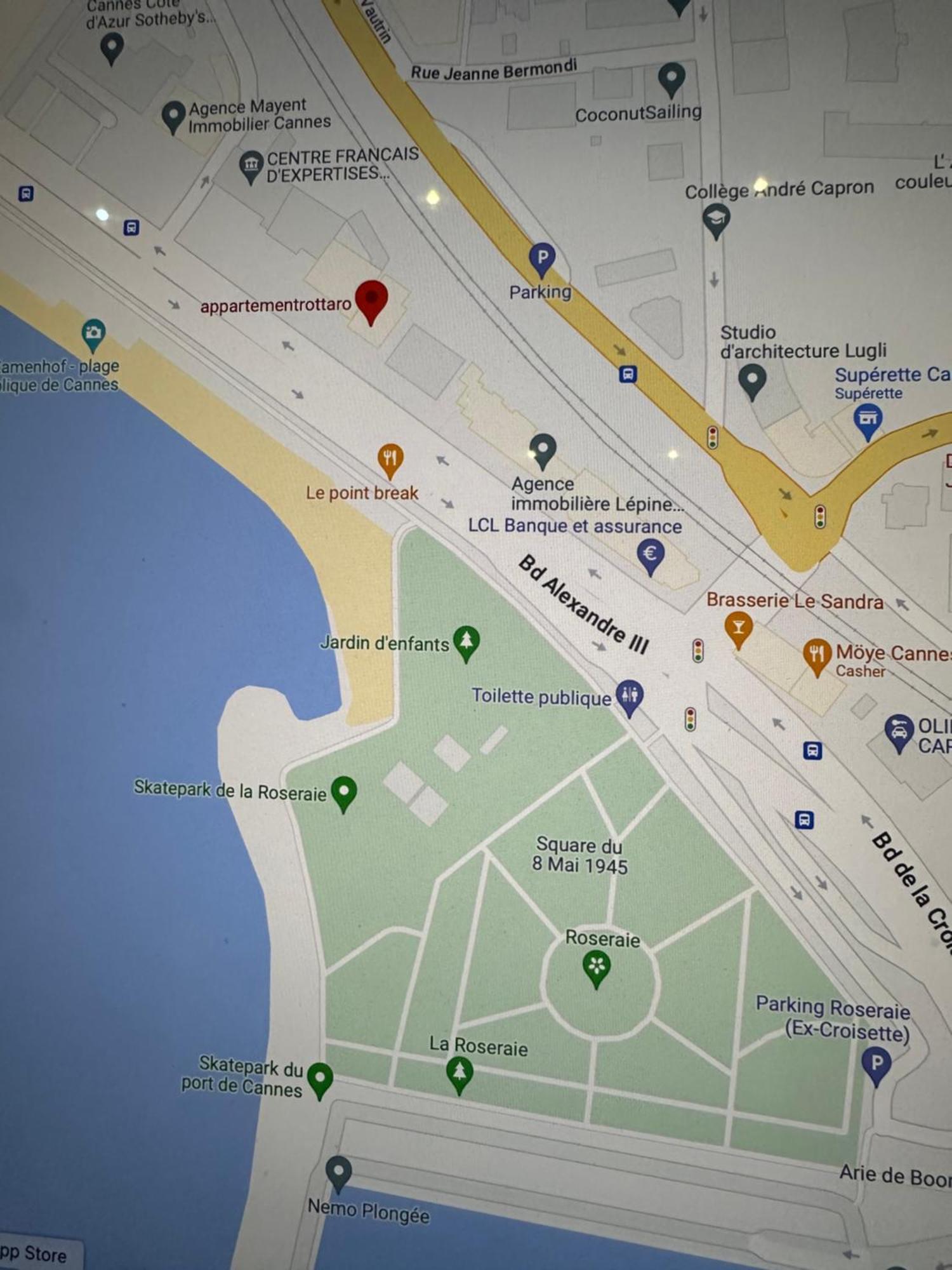 Appartement Rottaro Luxueux 2 Ch 2 Sdb Face A La Mer Кан Екстериор снимка